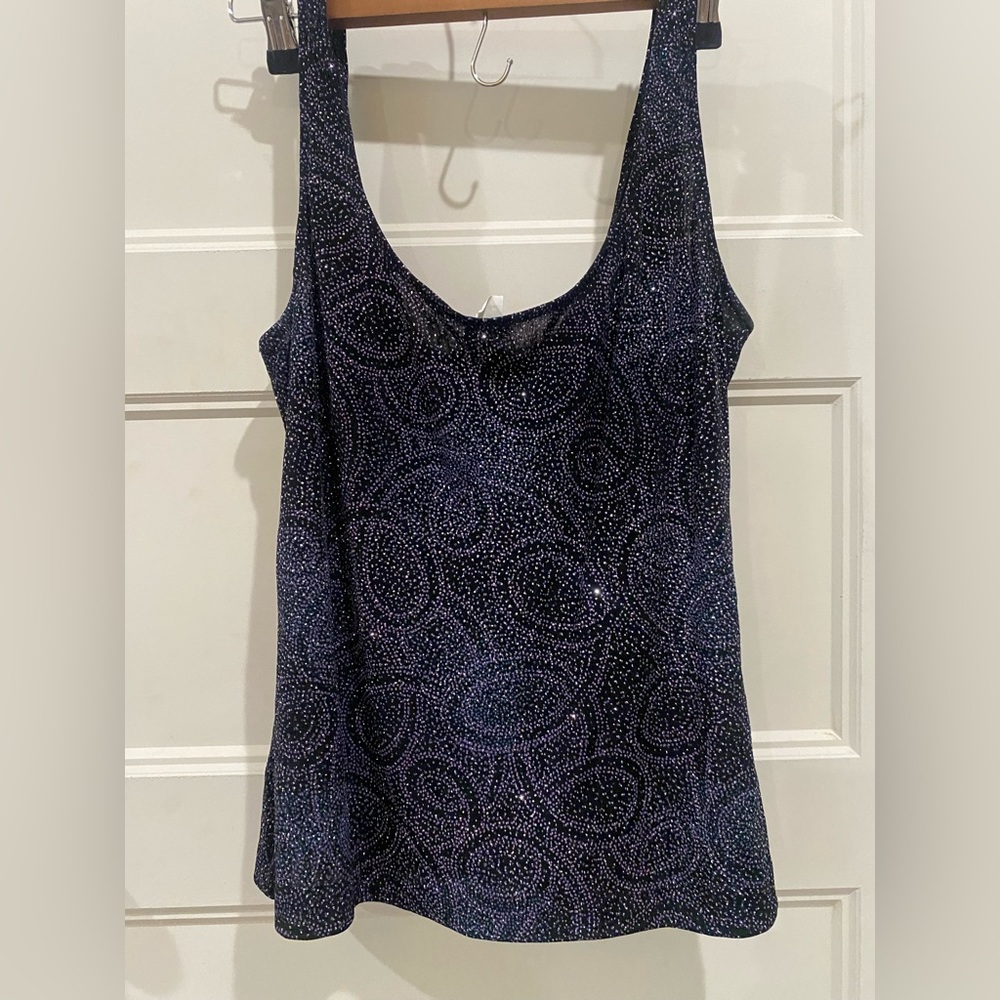 Vintage Sparkly Detailed Top